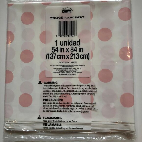 Pink Party Bundle, Pink, Purple & White, Napkins, Cups, Cutlery, Tablecovers - Picture 3 of 4